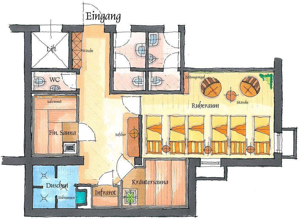 Aparthotel Bernhof โอเบอร์เทาเอิร์น ภายนอก รูปภาพ